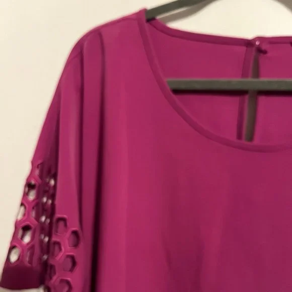 ALI MILES NICE BLOUSE SZ PXL - Picture 3 of 6